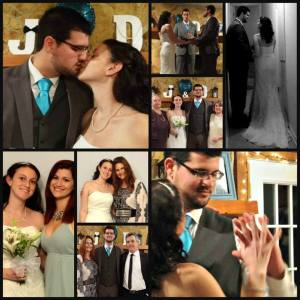 wedding collage
